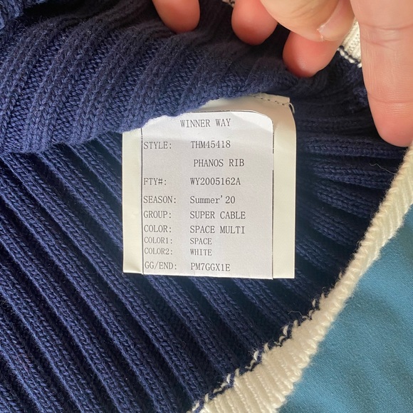 Theory ribbed crew neck sweater - Picture 8 of 12